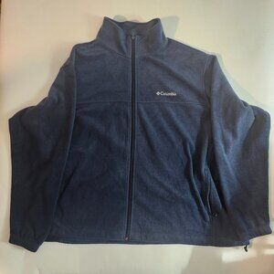 Columbia Men’s Full-Zip Fleece Jacket — Size 3X, Big & Tall
